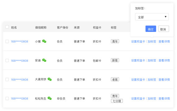 更完善的会员管理体系